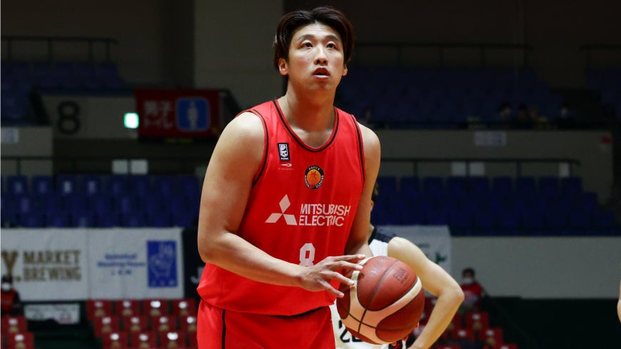 張本天傑選手(名古屋ダイヤモンドドルフィンズ)